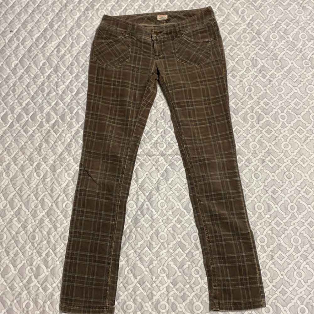 Free People - Plaid Corduroy - Picture 2 of 12